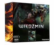 CDP PUZZLE BOHATEROWIE WIEDŹMINA - SERIA 2 ESKEL - 517879 - zdjęcie 1